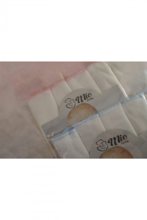 Bebek Ağız Mendili 100 Organik 4lü Paket (Beyaz) - 2