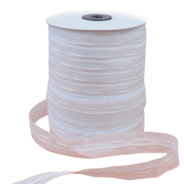 Perde Ekstraforu Perde Büzgü Şeridi Büzgülü Pile (25 Mm) 5 Metre - 2
