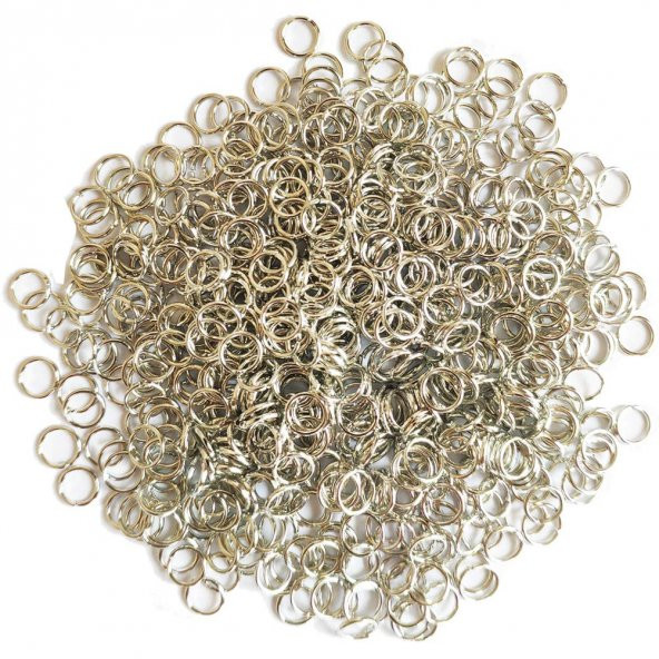 Kristal Octagon ve Toptaş Avize Taşı Metal Halkası 1 Paket (50 Adet) - 2