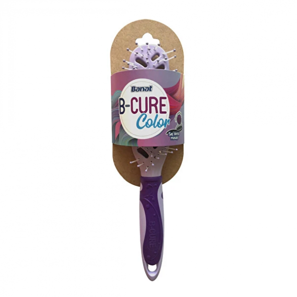 B-Cure Color Tarama Fırçası Büyük Lila