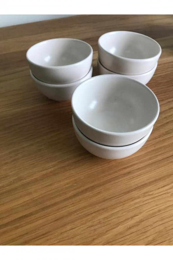 8 Cm Çerezlik Beyaz Mat 6 Adet - 2