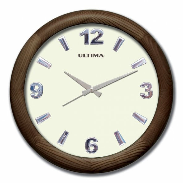 Ultima Regal 2103 AW 50 Cm Yuvarlak Ahşap Saat