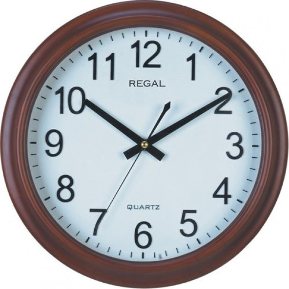 Masif Ahşap 0915 Aw 3D Kadran Klasik Duvar saati 33 cm - 3