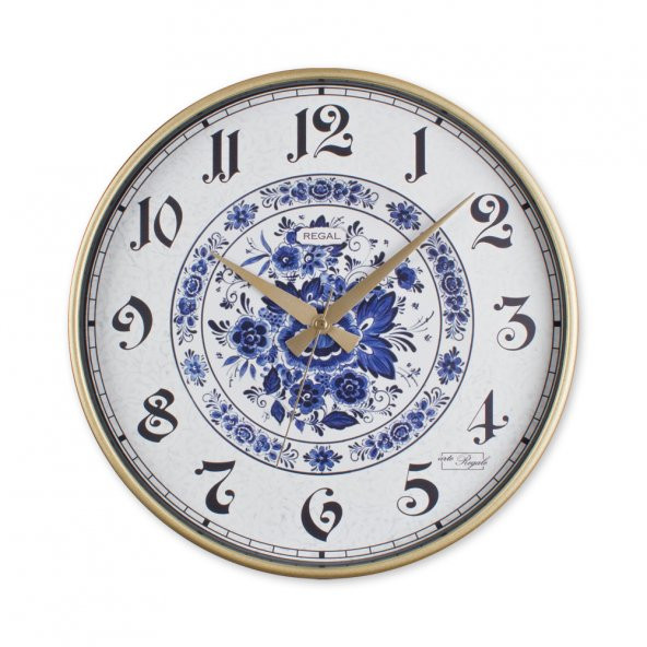 Regal 0638 B5 Çini Desen Duvar Saati - 2