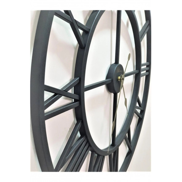 Regal 2688 B Ferforje 76 Cm. İskelet Duvar Saati - 3