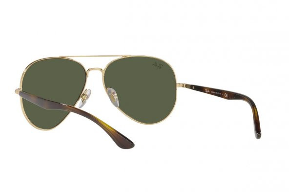 Ray-Ban RB3675 001/31 58 Unisex Güneş Gözlüğü - Resim 5