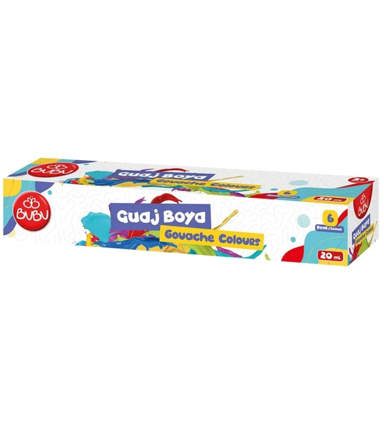 BU-BU GUAJ BOYA 6 RENK 20ML