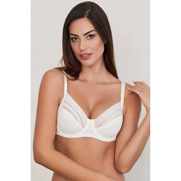 Eros Kadın Balenli Toparlayıcı Çizgili Sütyen ürün görseli 1