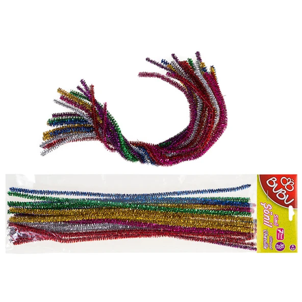 BU-BU ŞÖNİL SİMLİ 30 CM. 25 RENK ürün görseli