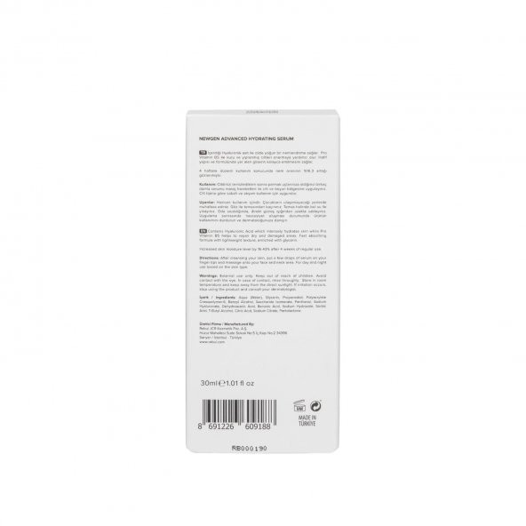 Newgen Advanced Hydrating Serum 30 ML - Newgen Peelıng Solutıon Serum 30ML - 5