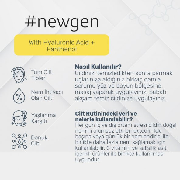 Newgen Advanced Hydrating Serum 30 ML- Newgen Vitamin C Serum 30ML - 2