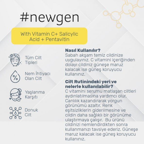 Newgen Ultra Glow Serum 30 ML- Newgen Vitamin C Serum 30ML - 2