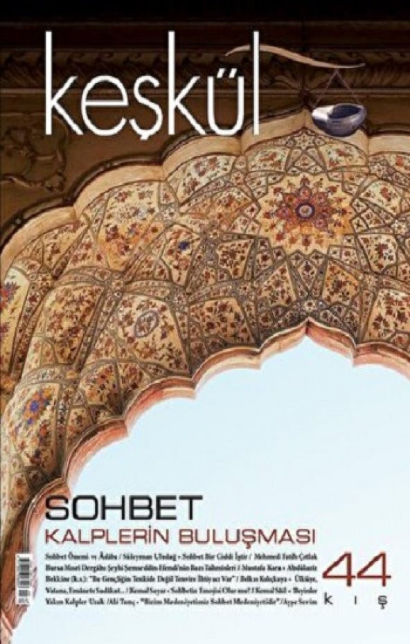 Keşkül Dergisi Sayı:44 Sufi Kitap Kolektif 2018 Türkçe Ciltsiz