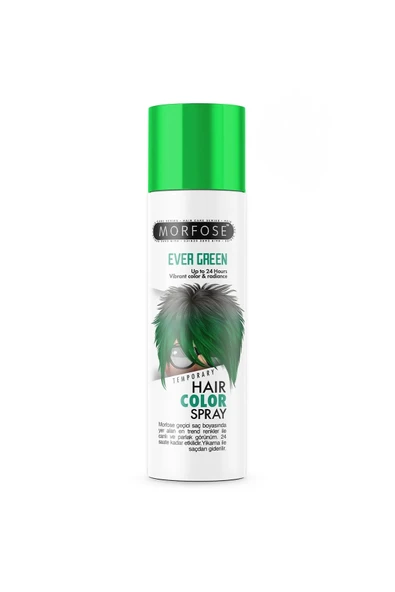 Saç Spreyi Renkli Morfose 150 ml Yeşil