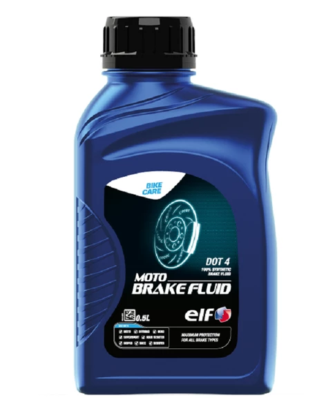 Elf Moto Brake Fluıd DOT 4 Fren Hidrolik Yağı 500ml