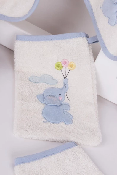 Unicorn Nakışlı Yenidoğan Bebek Hastane Çıkış Seti 8 Parça - Resim 10