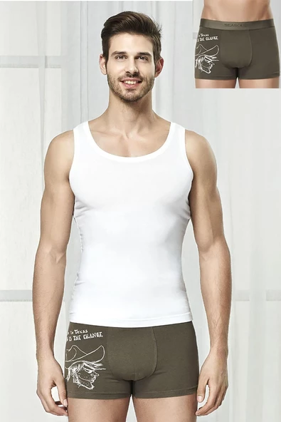 Antibakteriyel Erkek 3'lü Boxer - 2