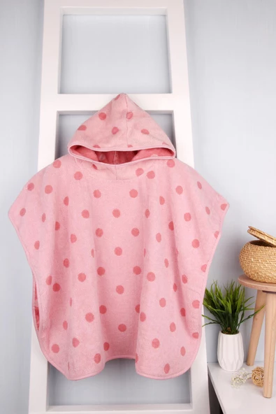 %100 Pamuk Outlet 75x60 Bebek-Çocuk Panço - Resim 8