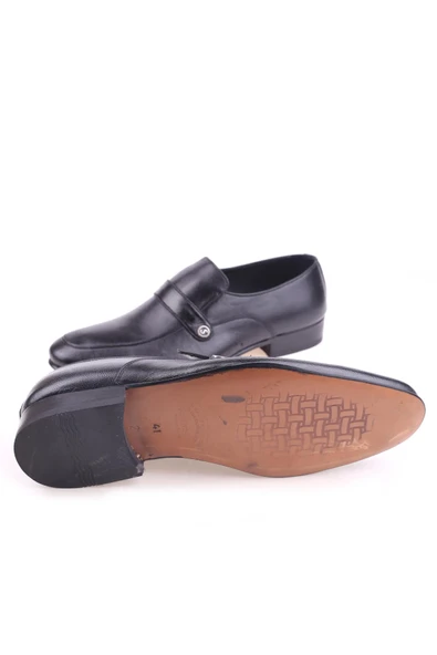 Suphi Şeker 2973 Erkek Hakiki Deri Klasik Kösele Ayakkabı - Resim 5