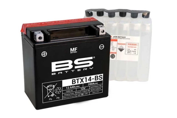 BS Battery BTX14-BS Akü