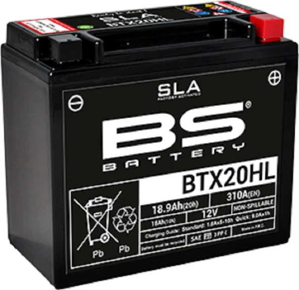 BS Battery BTX20HL (SLA) Akü
