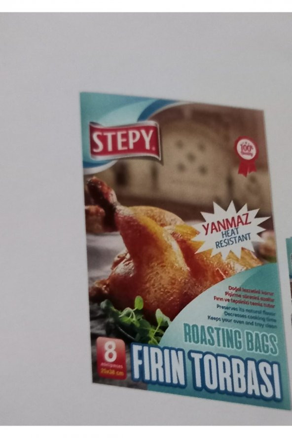 STEPY Yanmaz Fırın Torbası 8 Adet