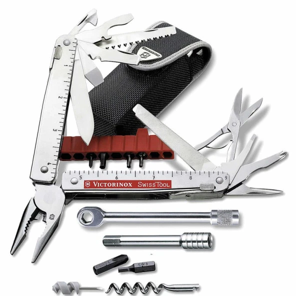 Victorinox SwissTool X Plus Ratchet 3.0339.N Naylon Kılıflı