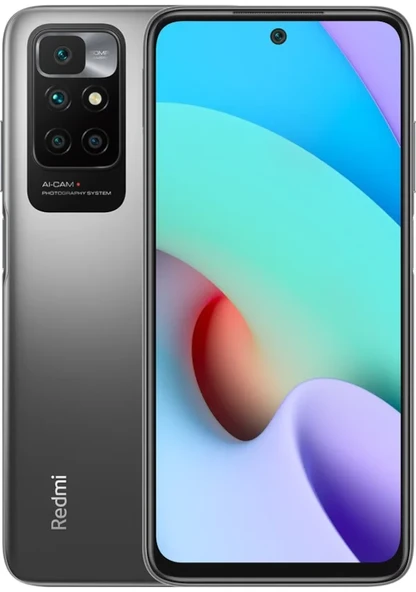 Redmi 10 2022 128 GB 4 GB Ram GB(samsung ithalatçı garantili) GRİ - 5