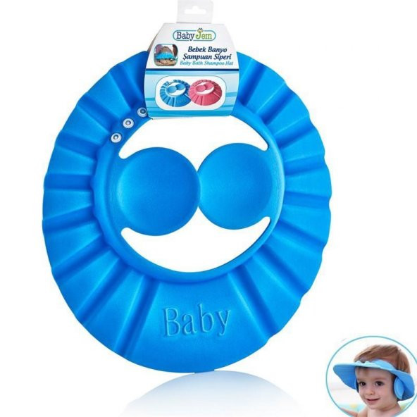 BabyJem Bebek Banyo Siperi 355 Mavi - 2