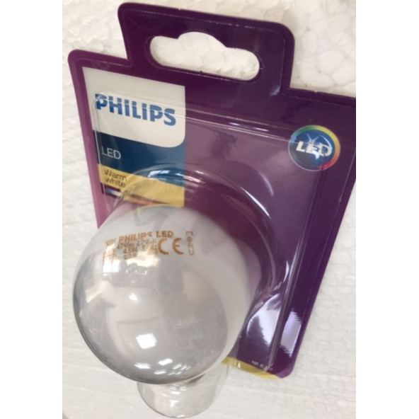 philips led ampul 4.5 watt 40 watt özel seri 1 adet - 2