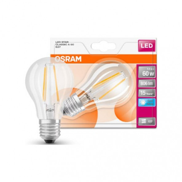osram flament özel seri 6,5 watt sarı rustik 1 adet - 3