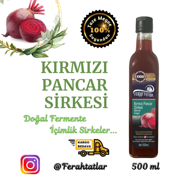 Kırmızı Pancar Sirkesi