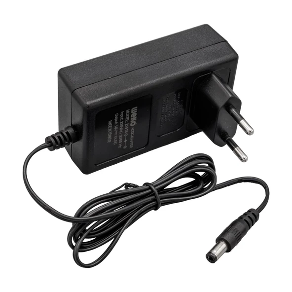 WEKO 18 VOLT - 1 AMPER 5.5*2.5 UÇLU YERLİ ÜRETİM PRİZ TİPİ ADAPTÖR - 2