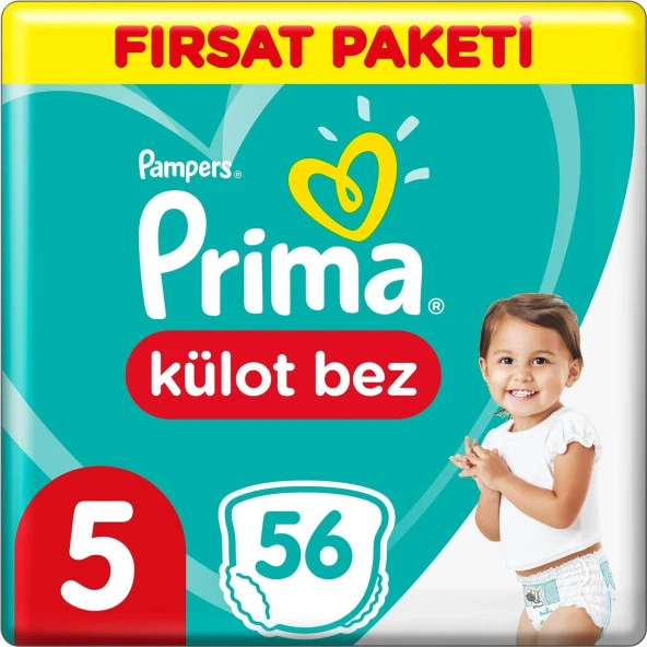 Prima Külot Bebek Bezi Fırsat Paketi 5 Beden 56 Adet - Resim 2
