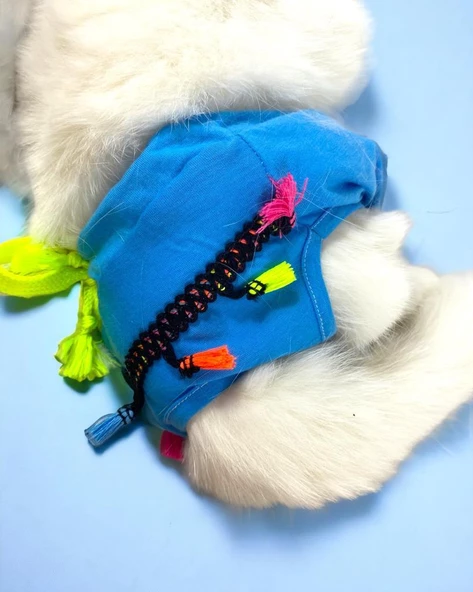 Blue Tufty Kemique's Secret Kedi İç Çamaşırı  Regl Külot  Don - 3