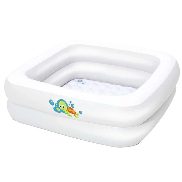 Bestway 51116 Şişme Kare Bebek Havuzu 86X86x25 Cm - 2