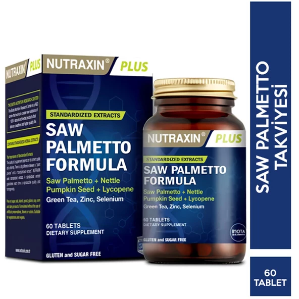 Nutraxin Saw Palmetto Formula 60 Tablet - 2