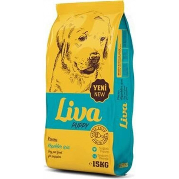 Liva Kuzu Etli Yavru Köpek Maması 15 Kg - 2