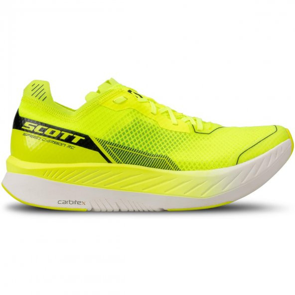 Scott Speed Carbon RC Kadın Koşu Ayakkabısı-SARI