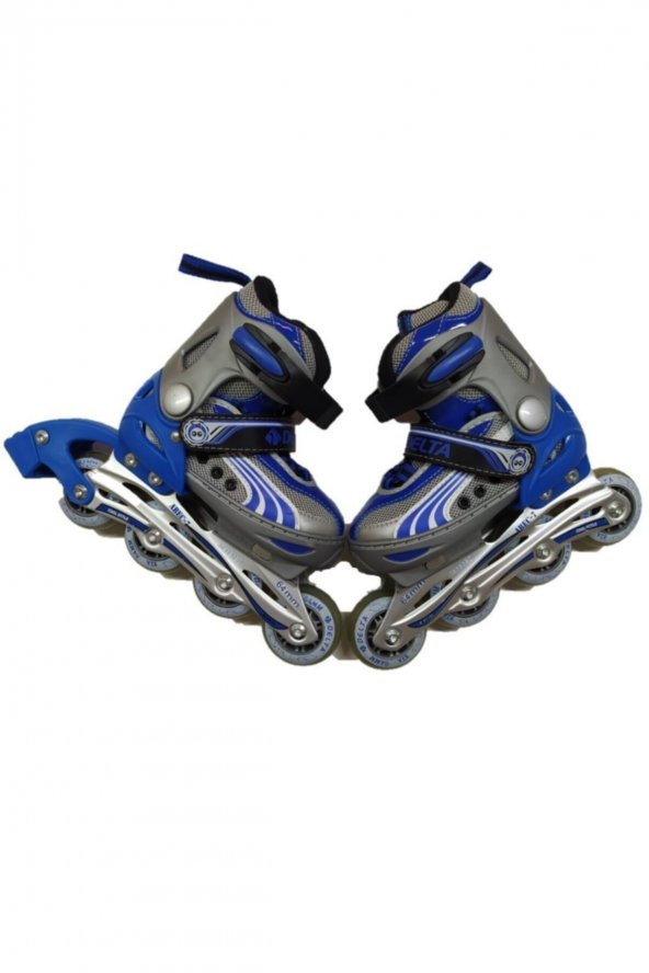 Delta Inline Skate Silikon Teker Alüminyum Şase Paten 31-34