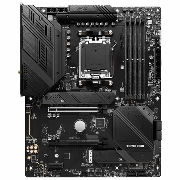 MSI MAG B650 TOMAHAWK WIFI DDR5 6600(OC)Mhz M.2 ATX AM5 - 2
