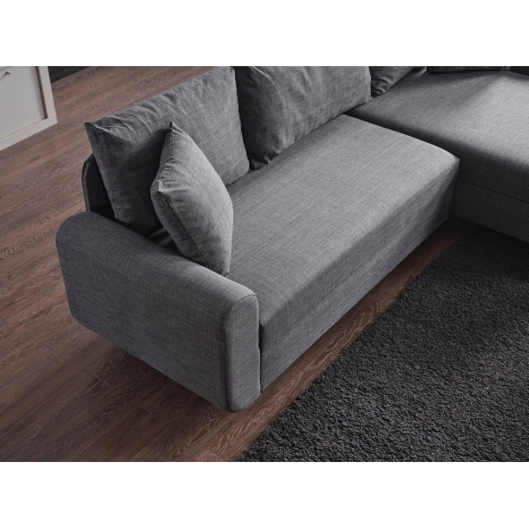 KAGU CORNER FLAVİA KÖŞE TAKIMI PUFLU GRİ - 3