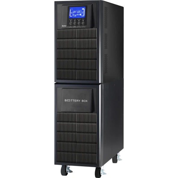 Tunçmatik Dexter 10 KVA LCD Panel Online UPS Güç Kaynağı