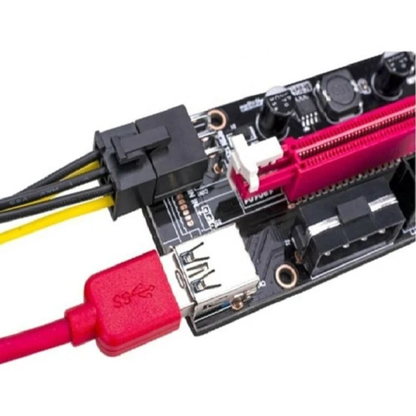 Usb 3.0 Pci-e 1x - 16x Genişletici Yükseltici Riser Kart