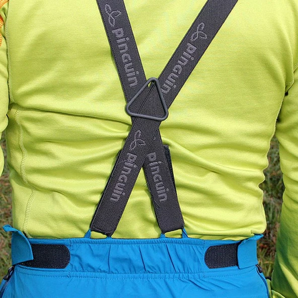 PINGUIN STRATOS SALOPET SIYAH PANTOLON - Resim 3