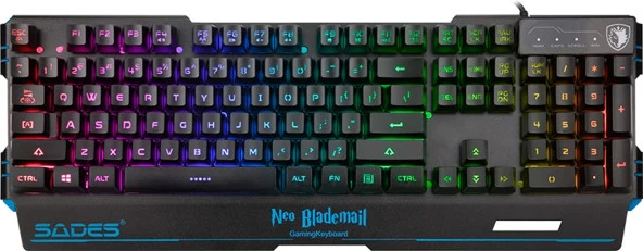 Sades Neo Blademail Oyuncu Klavyesi SA-KB104S - Resim 2