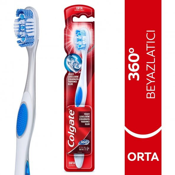 Colgate 360 Visible White Tekli Diş Firçası