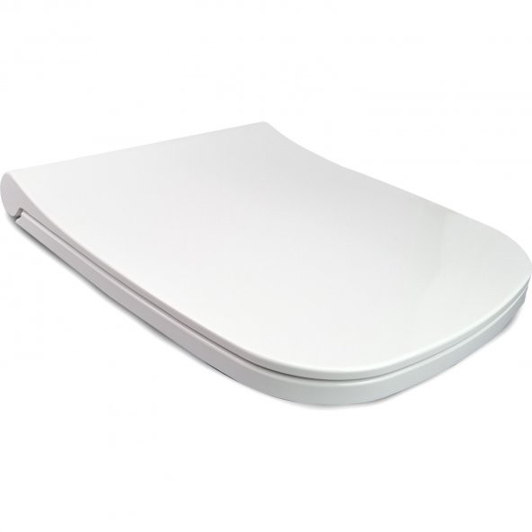 Kare Uyumlu Yavaş Kapanır Klozet Kapağı Kırılmaz Plastik Sök Tak Özellikli Thermoplast