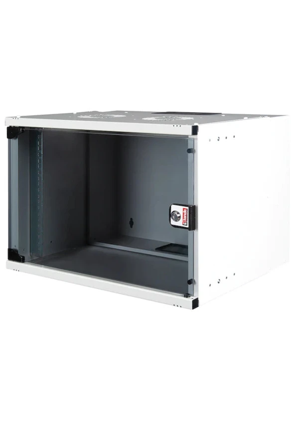LANDE SET SOHO/SLIM SERİSİ DUVAR TİPİ KABİNET 540X400 - 7U - RAL 7035 AÇIK GRİ LN-SS07U5440-LG - 4