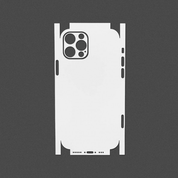 Nanospace Apple iPhone 13 Pro Uyumlu Telefon Full Cover Sticker Kaplama (Ürün Kılıf Değildir )